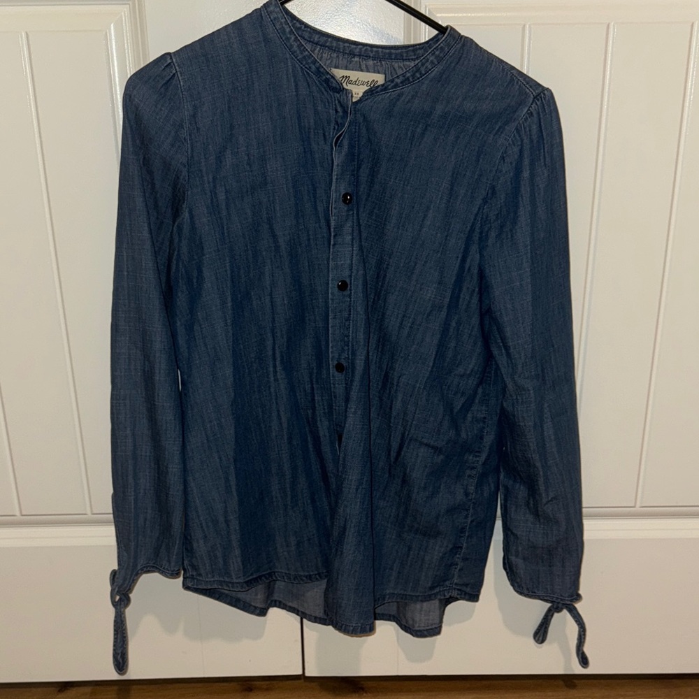 Madewell Denim Button-Up Shirt